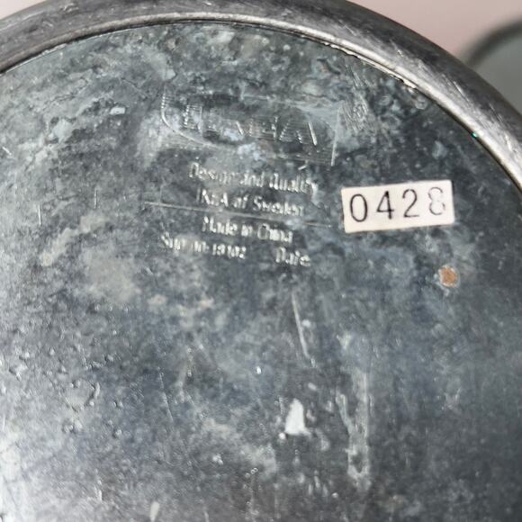 Ikea Kagla Aluminum Candle Holders Pair of 2 Scandinavian Y2K 14.5" & 10". - Picture 9 of 16